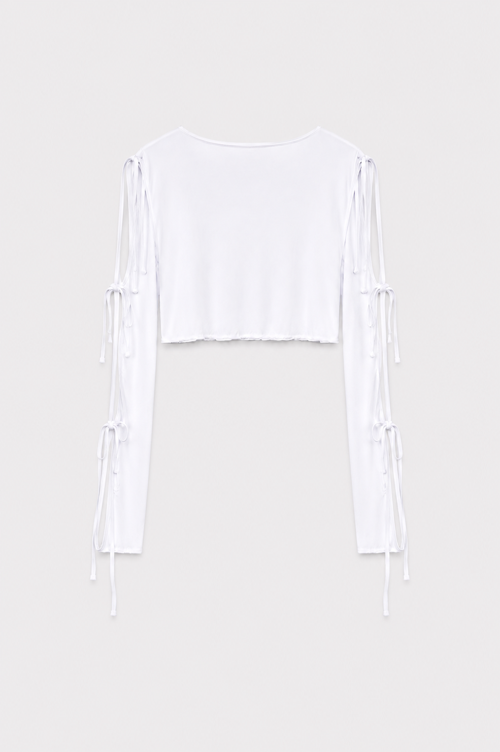 Satin Crop Top