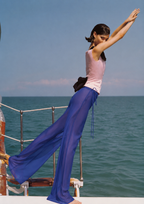 Blue Og Tule Trousers