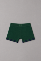 Ribbed Shorts in Green