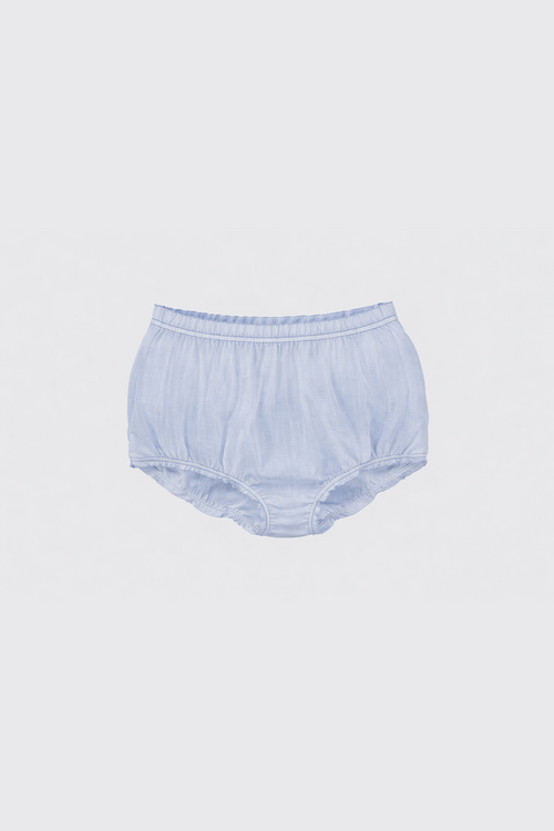The Blue Ruched Brief