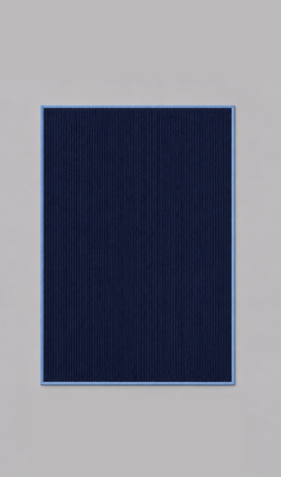 Blue Rıb Towel