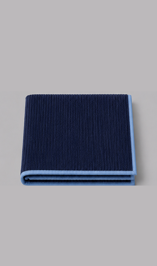 Blue Rıb Towel