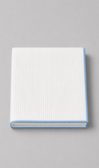White Rıb Towel