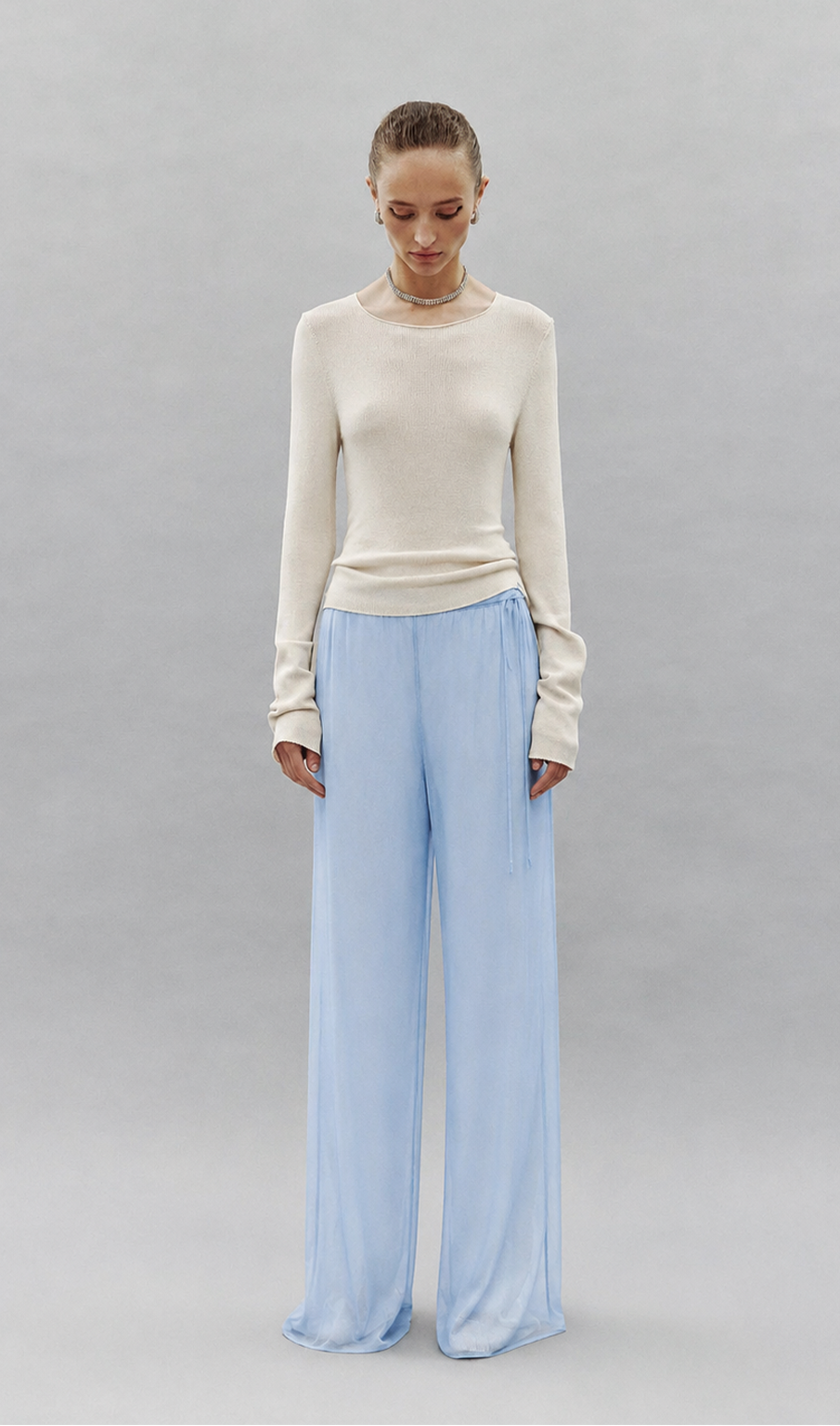Blue Og Tule Trousers