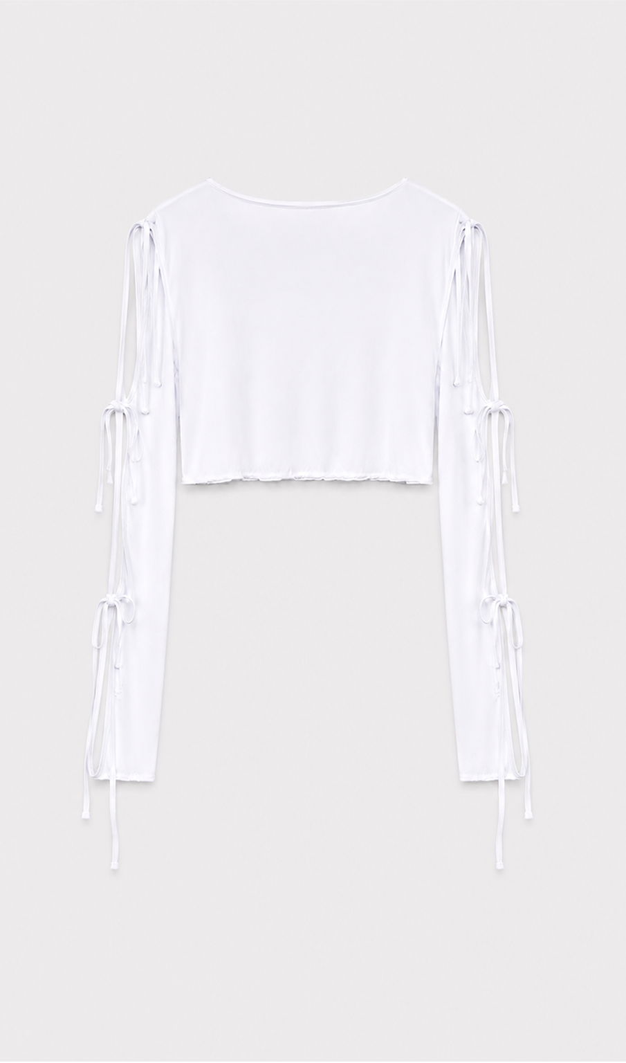 Satin Arm Detailed  Top