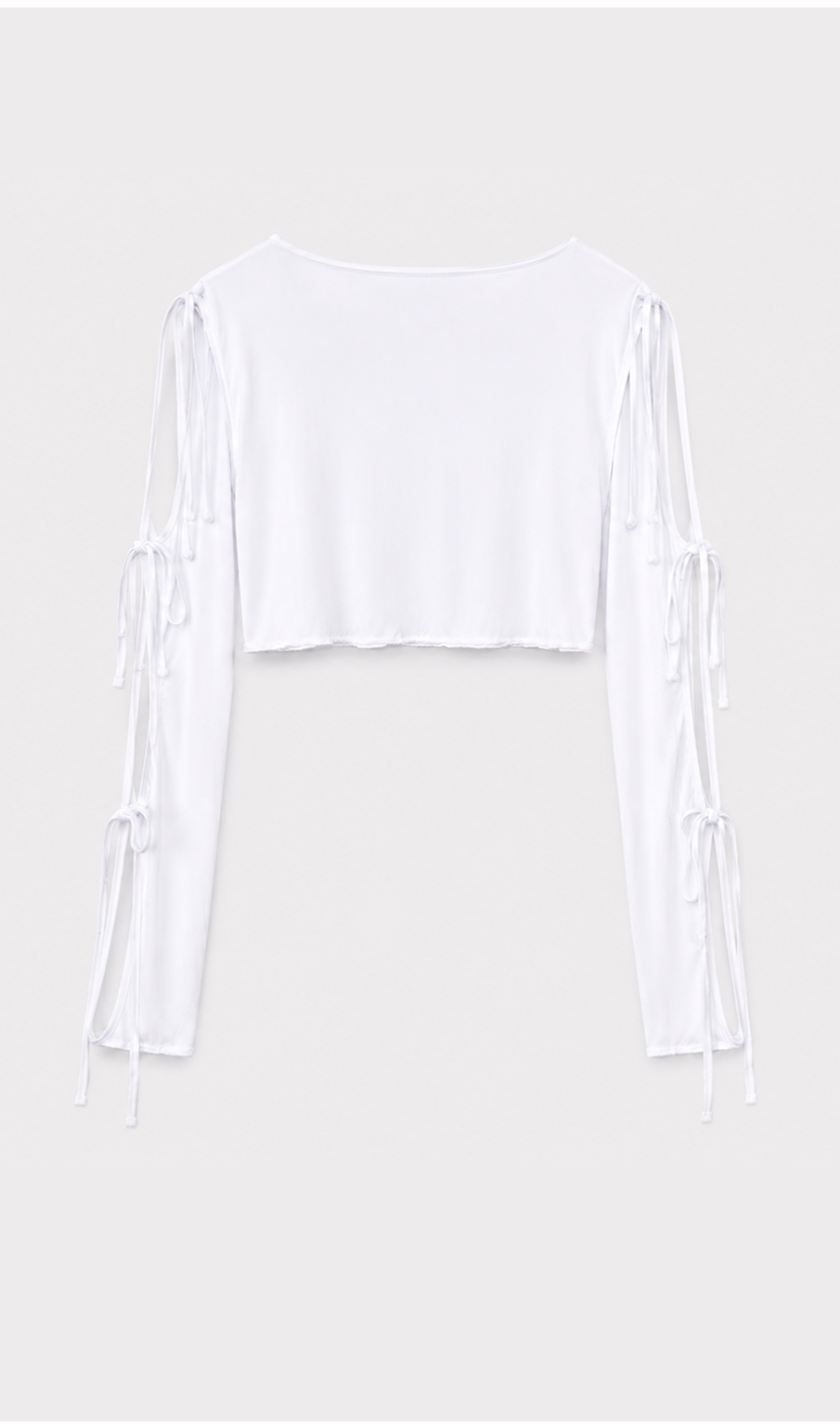 Satin Arm Detailed  Top