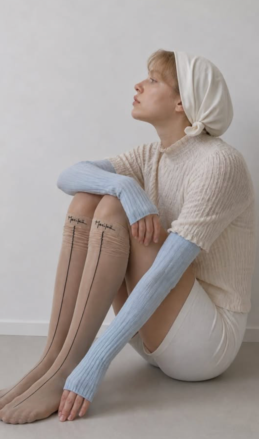 Blue Arm Warmer