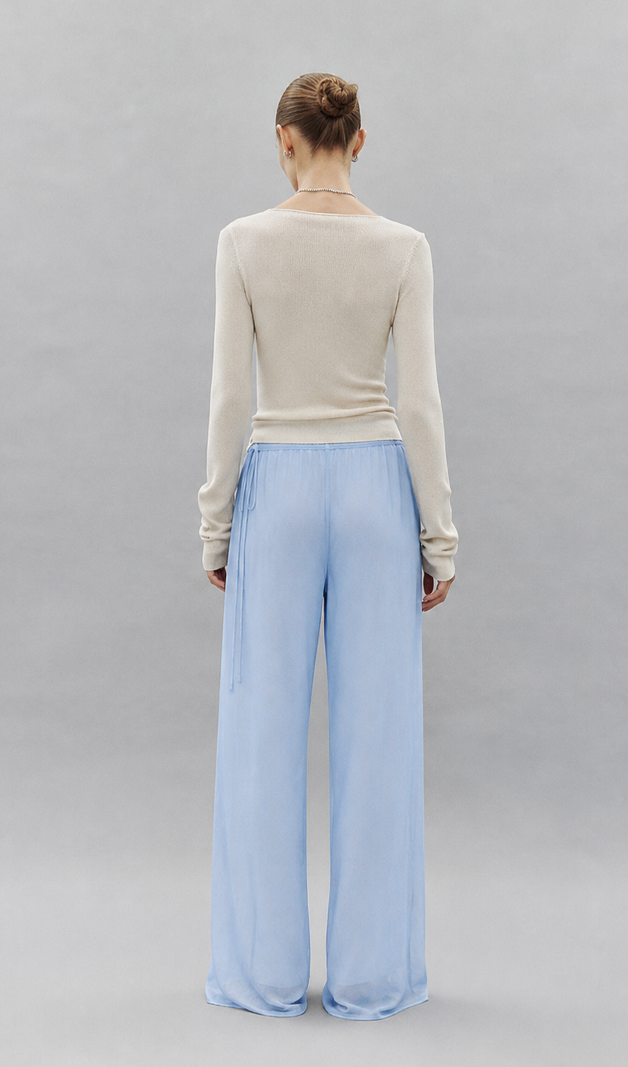 Blue Og Tule Trousers
