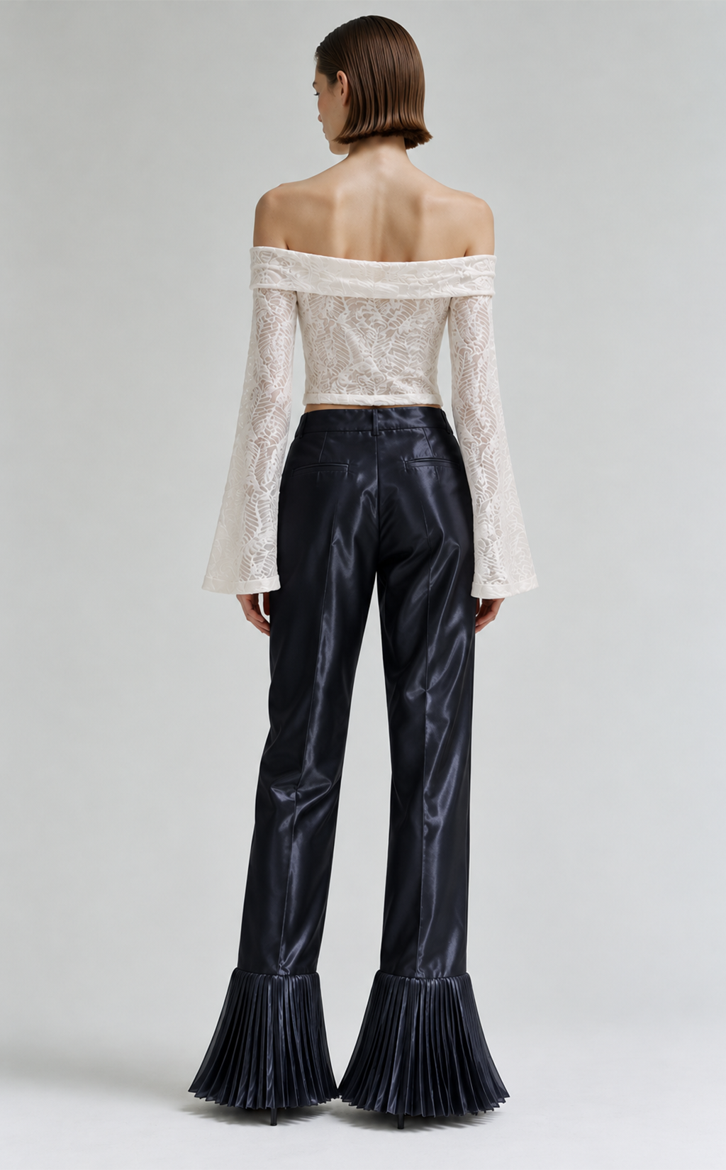 C.005 Folded Lace Top | One of a Kind