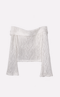 C.005 Folded Lace Top | One of a Kind