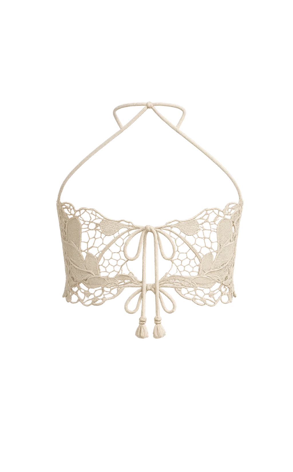 C.006 Vintage Lace Halter Top | One of a Kind