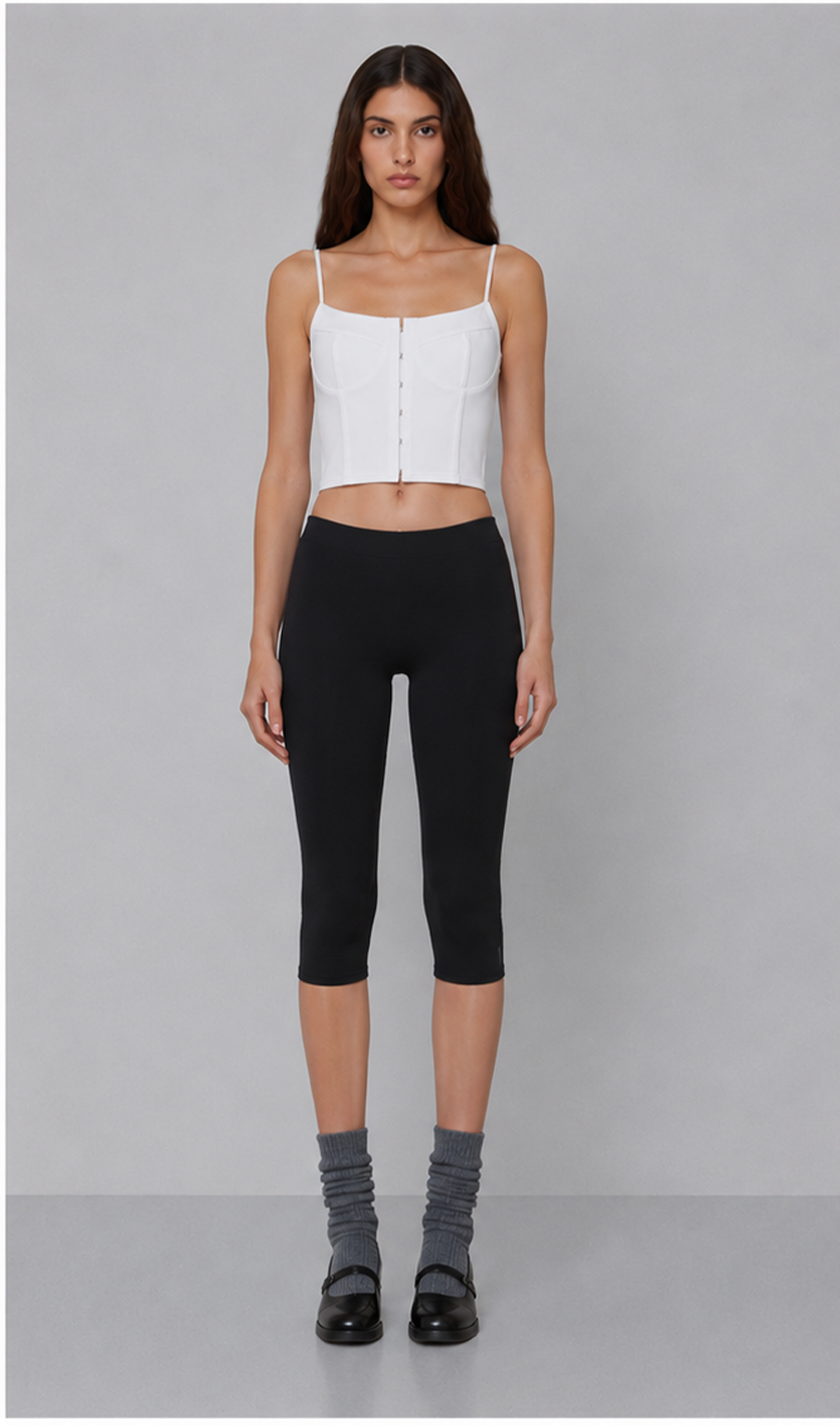 White Corset Top