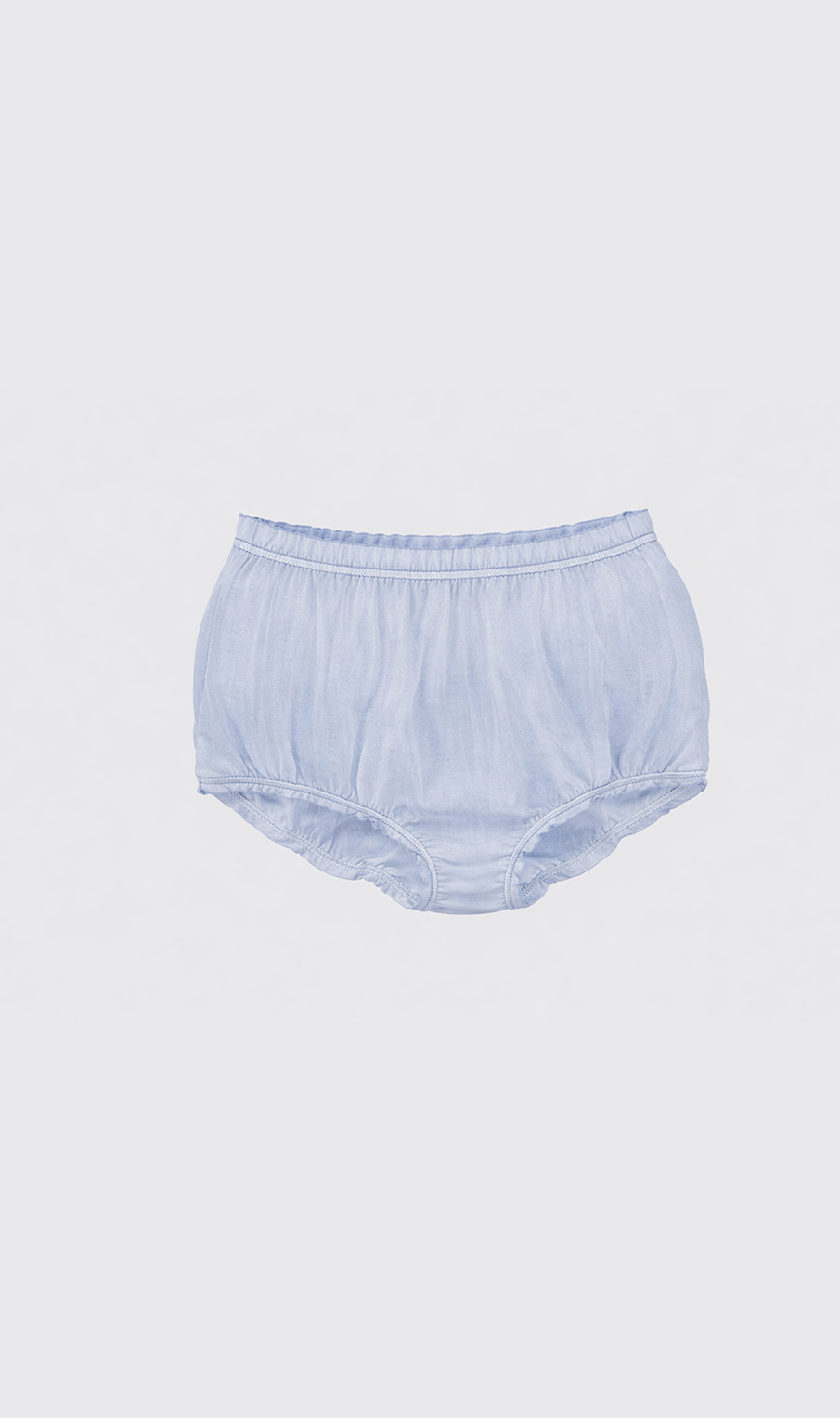 Blue Ruched Brief