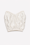Chevron Ruche Bustier