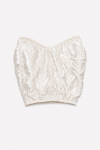Chevron Ruche Bustier