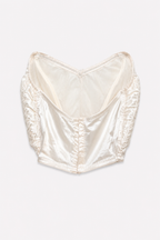 Chevron Ruche Bustier