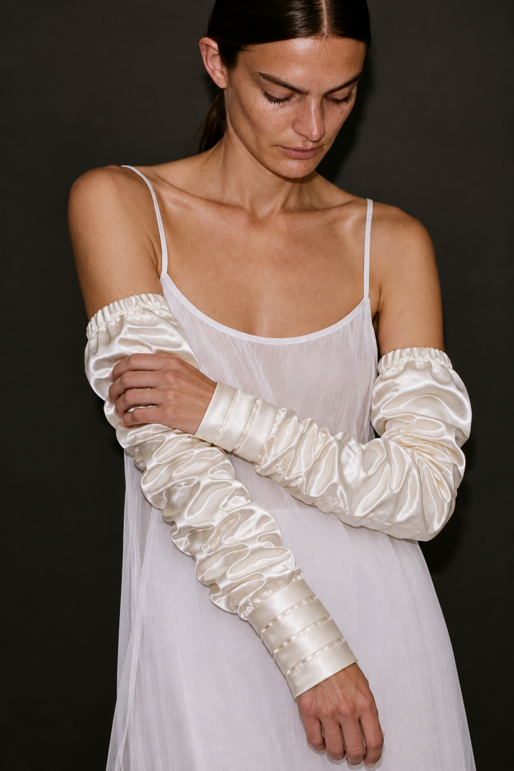 C.007 Satin Arm / Leg Warmers | One of a Kind