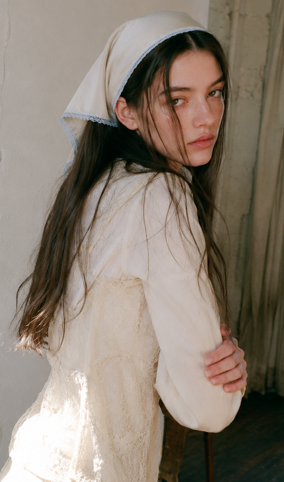 A.01 Silk Square Scarf
