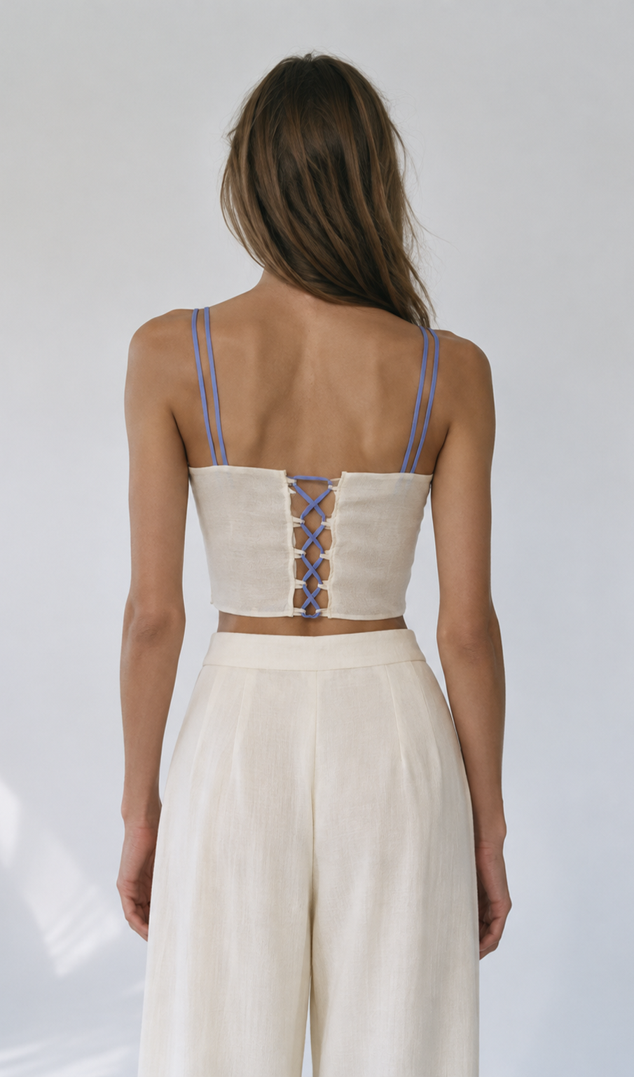 C.011  LACED BACK TOP