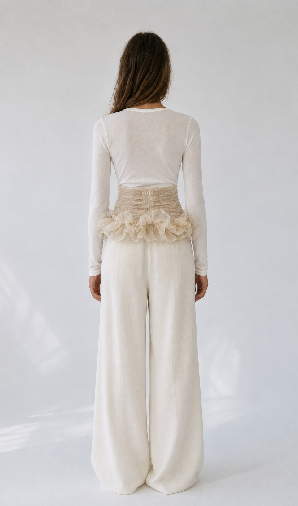 C.018 — Ruffled Waist Piece