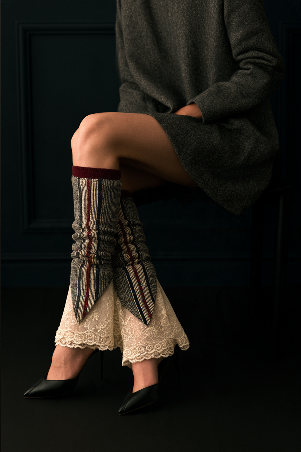 B.003 Heirloom Leg / Arm Warmers | One of a Kind