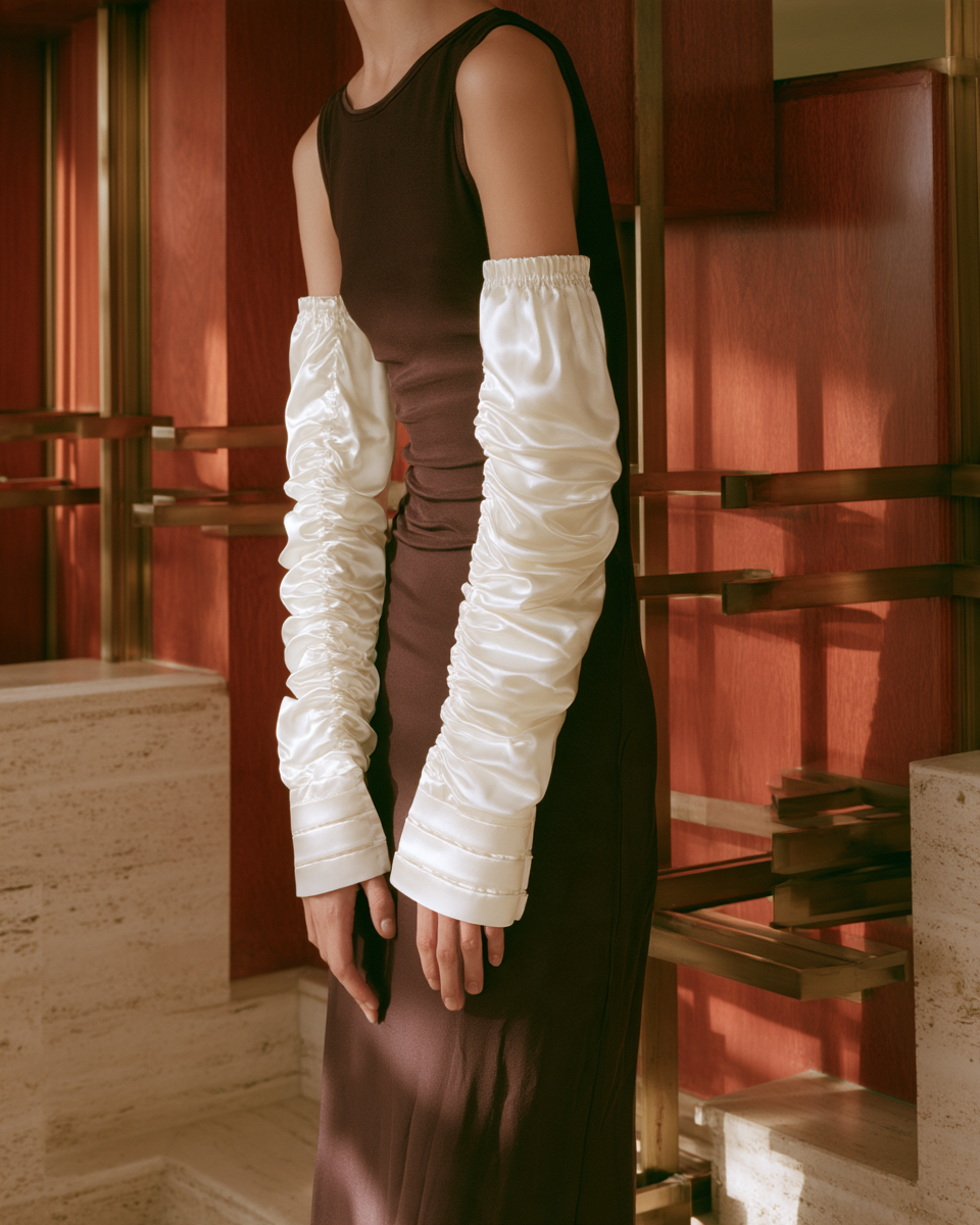 B.002  Satin Arm / Leg Warmers