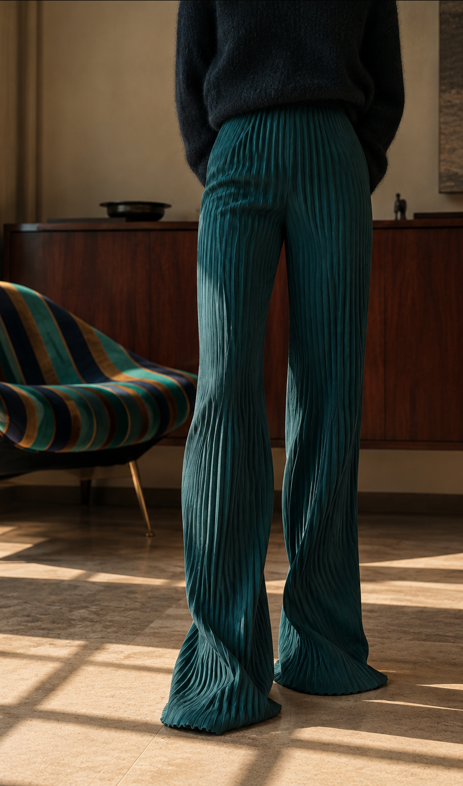 TIDAL PLEAT TROUSERS