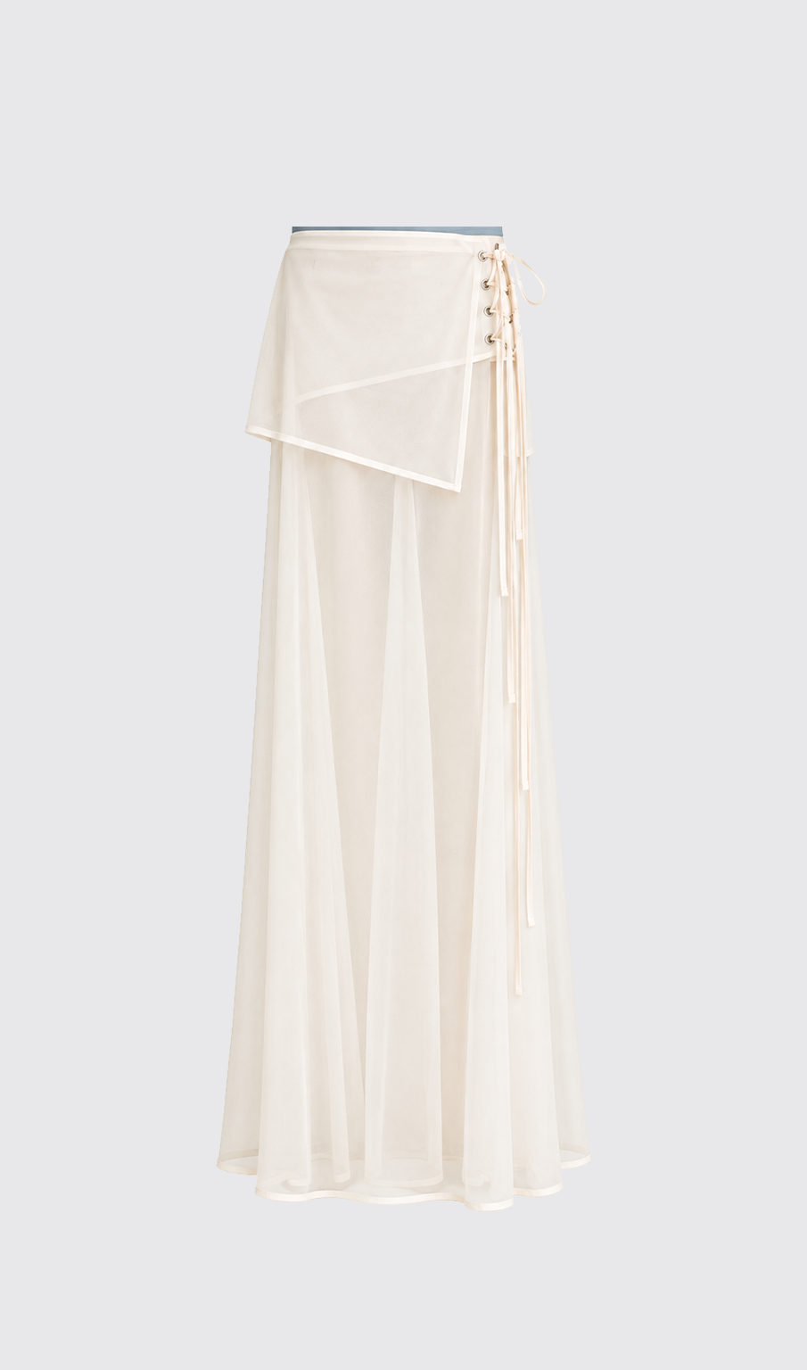 C.001 — Laced Sheer Skirt