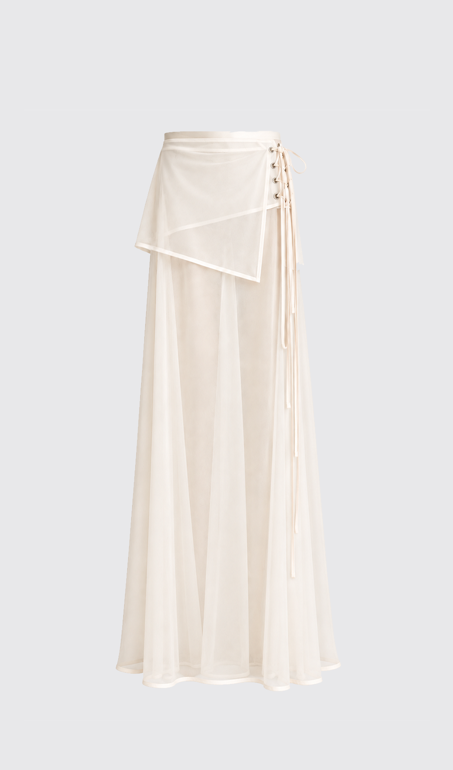 C.001 — Laced Sheer Skirt