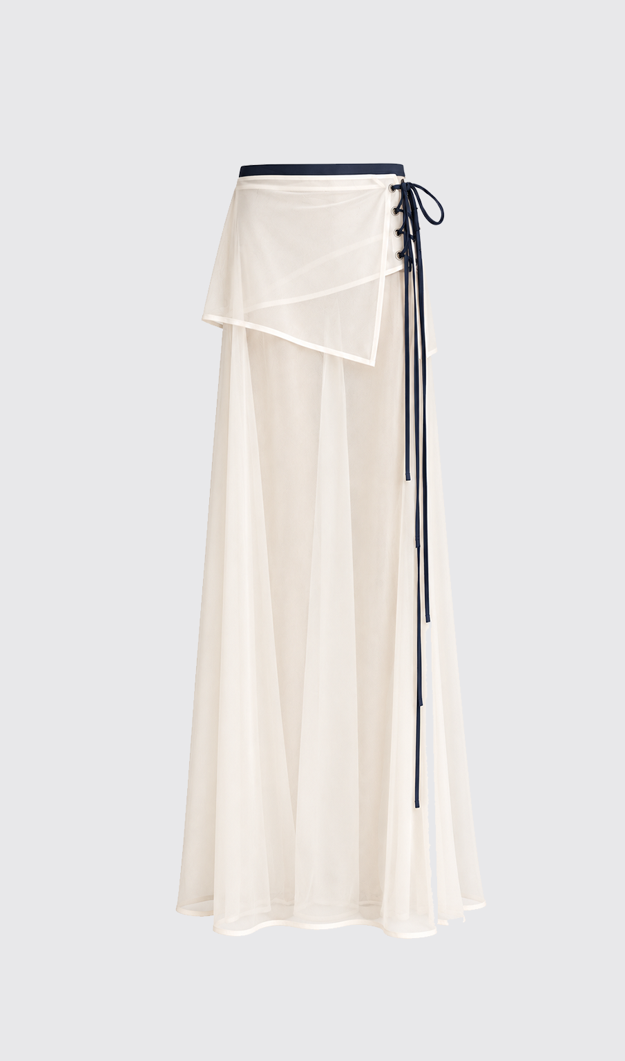 C.001 — Laced Sheer Skirt